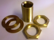 Silicon aluminium bronze turned parts, nuts and washers