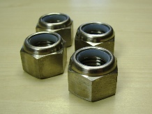 Monel 400 nyloc nuts