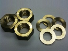 NES 833 nickel aluminium bronze nuts and washers