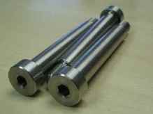 A2 stainless shoulder screws, machined to drawing