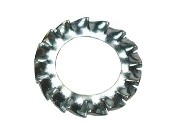 DIN 6798A Serrated Lock Washers, External