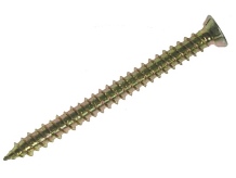 JCP Concrete Screws, Countersunk, Zinc & Yellow Plated