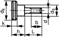 DIN 464 dimensioned technical drawing