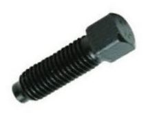Square head bolt, dog point