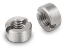 Slotted round nut