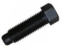 Hex bolt, dog point