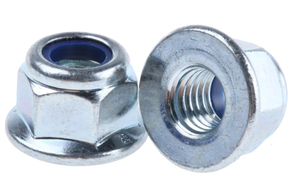 Nylon insert flange nut
