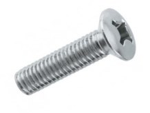 DIN 966 Pozi Raised Countersunk Machine Screws