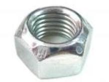 All-metal locking nut