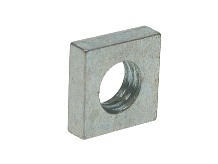 Square nut, thin
